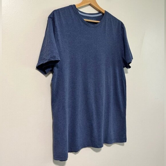 Banana Republic Men’s Soft-Wash Tee Size L Blue Crewneck T-Shirt 100% Cotton - Picture 8 of 11